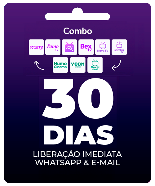 Gift Card Combo Mensal Jovi TV + Cinema