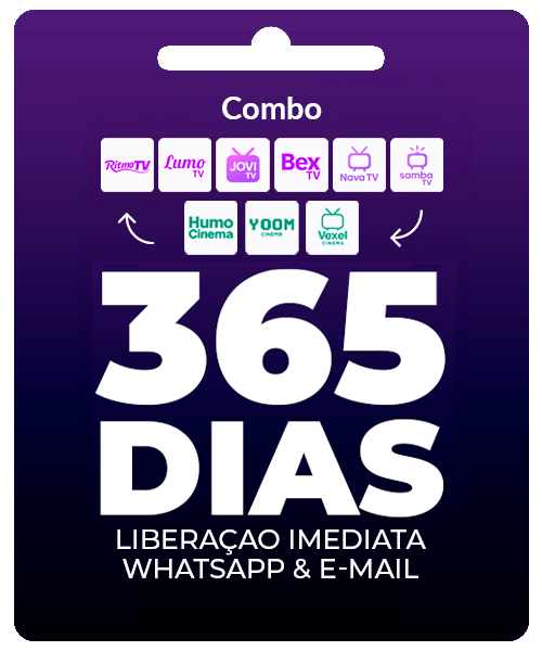Gift Card Combo Anual Jovi TV + Cinema